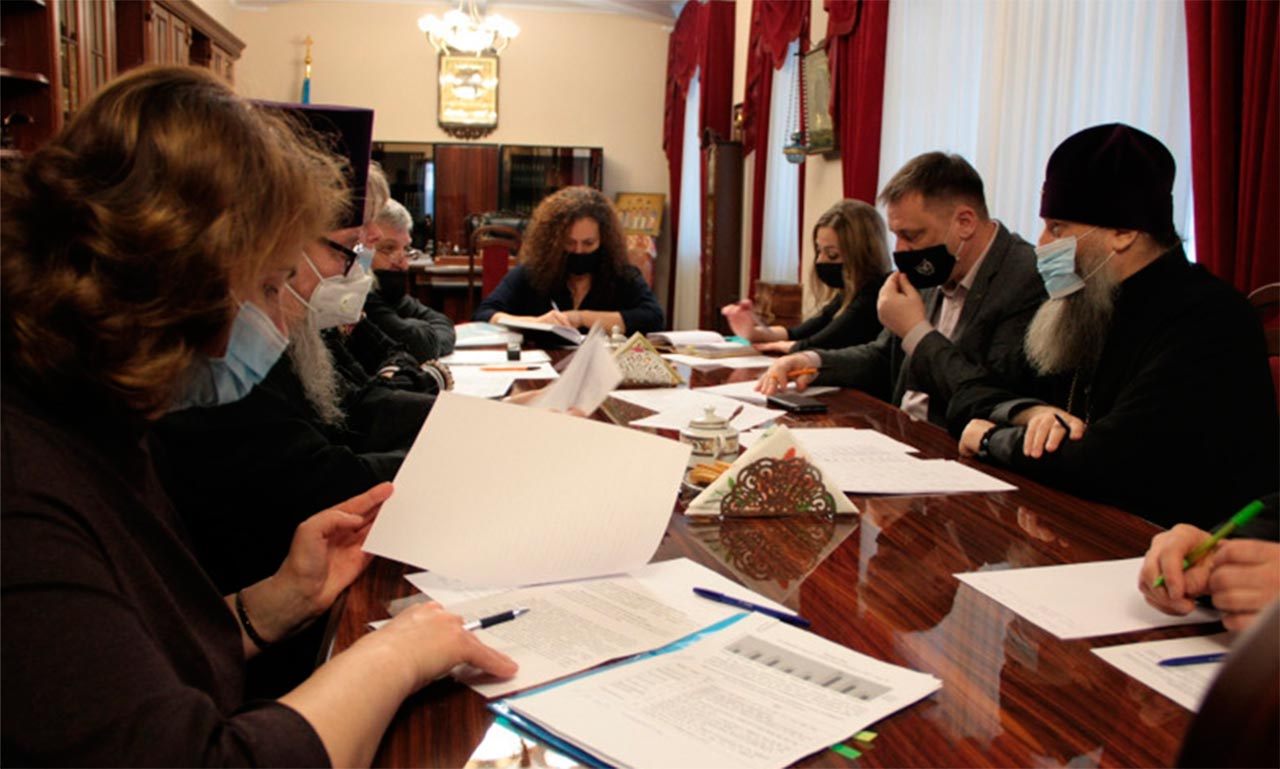 Встреча в Новосибирском Епархиальном управлении